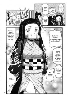 Mechashiko no Chinpo ~Nikuyoku o Osaekirenaku Natta Nezuko-chan ga Dosukebe Ossan Tanebashira to Kettou Shite Eiyou Hokyuu Suru Hon~ - Foto 