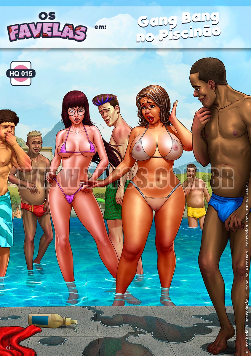Gang Bang no piscinão - Anúncio 1